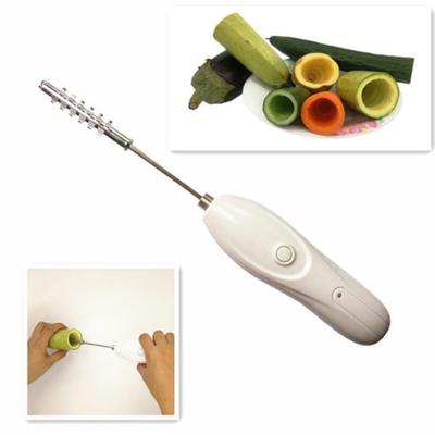 Electric Multifunctional Scale Scraper Vegetable Corer Streamlined Design Ultralight High-Power Wireless Compact Core Remover Tool