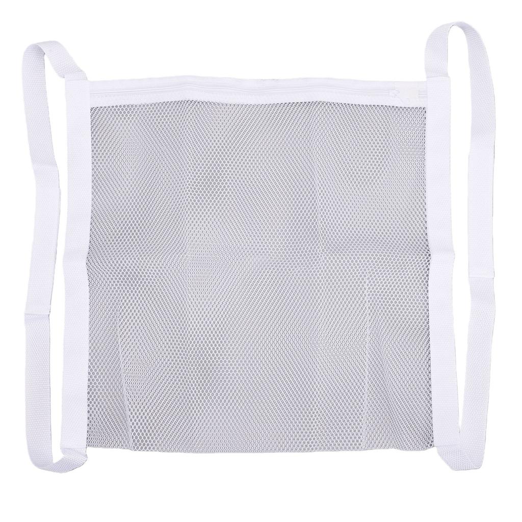 Shoe Dryer Bag Professional Breathable Honeycomb Mesh Wash Dry Net Bag for Sneakers Basketball Shoes Soccer Shoes White
