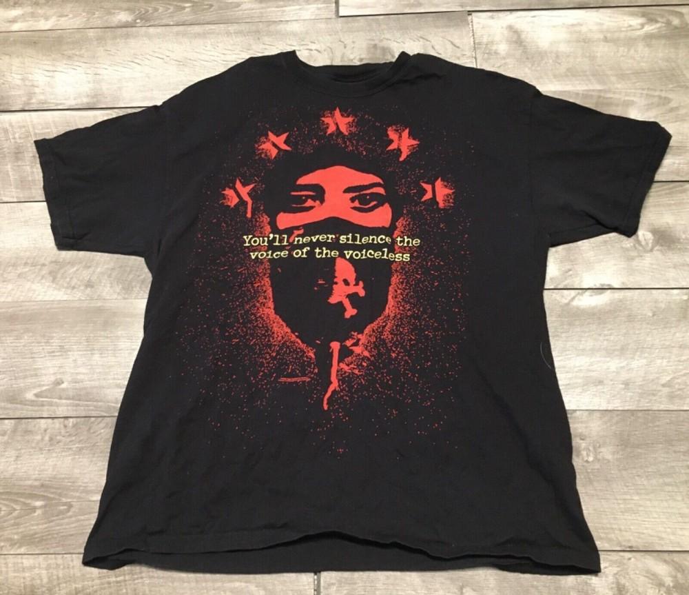 

Rage Against The Machine 2 Sided Vtg Graphic 100% Cotton Shirt S-5XL Unisex T-Shirt L