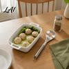 Meatball Maker Tool Stainless Steel Maker Manual Press with Forming Spoon & Serving Mold Scoop for Portioning Minced Beef Pork And Poultry