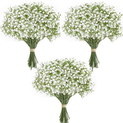 10/15 stücke Künstliche Blumen Baby Atem Blume Gefälschte Gypsophila für Hochzeit Party Dekoration Blumensträuße DIY Zubehör