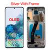 S20 Mobile Phone Panel TFT Tela Pantalla Amoled OLED LCD De Replacement Display S20 4G Screen Frame for Samsung Galaxy SM-G980F