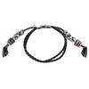 Retro Sports Watch Band Metal Beads Leather Wrist Watch Strap Replacement for   5 4