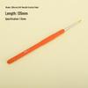 Candy-colored Crochet Hook with Gold-Plated Head - Soft Handle for DIY Sweaters, Shoes, and Hats