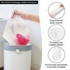 50Pcs/Roll Small Trash Bag 3.2Gallon Thickened Plastic Small Garbage Bag for Home Kitchen Restaurant Living Room Garbage Sorting
