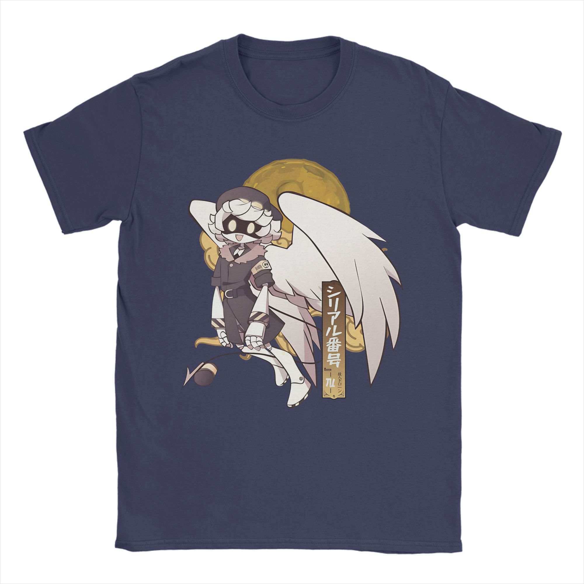 

Серийное обозначение N Футболки Дроны-убийцы Мужские 100% хлопок Смешные футболки Футболка с круглым вырезом Футболка с коротким рукавом Одежда Лето 4XL