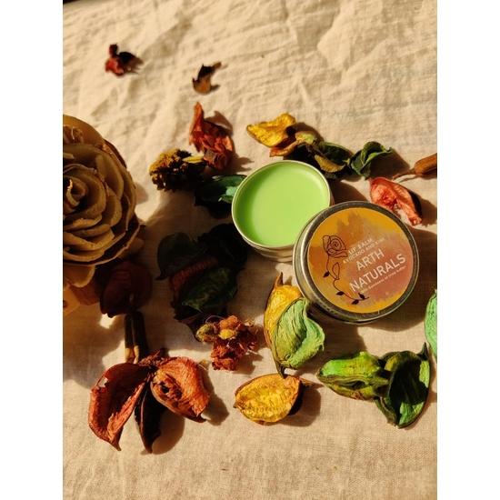 Arth Naturals Kiwi Avocado Lip Balm - Avocado Oil & Shea Butter - Unisex - Halal - Organic & Natural - 8g - Moisturizing & Hydrating