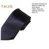Solid Color Business Tie Formal Faux Silk Pointed Style Men Neckwear Business Trips Formal Event Necktie