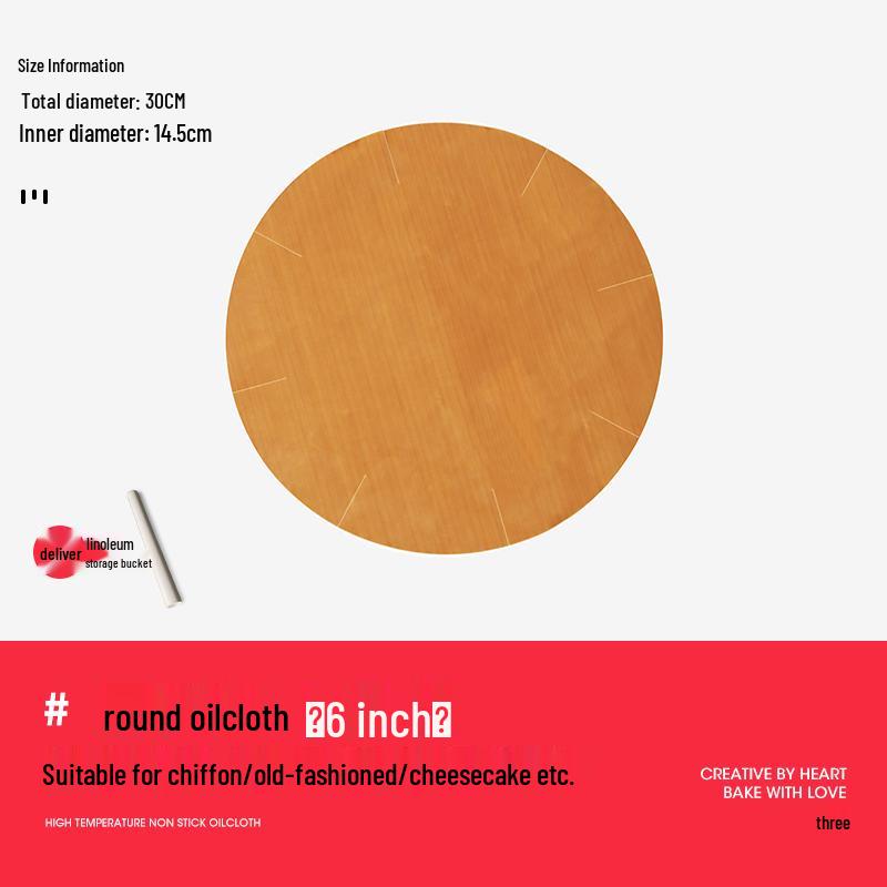 Non-Stick, Reusable, High-Temperature Baking Paper for Cakes, Household & Commercial Use