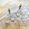 Golden Hand of Fatima Lucky Charm Pendant Vintage Talisman Gift For Women Men 925 Silver Jewelry