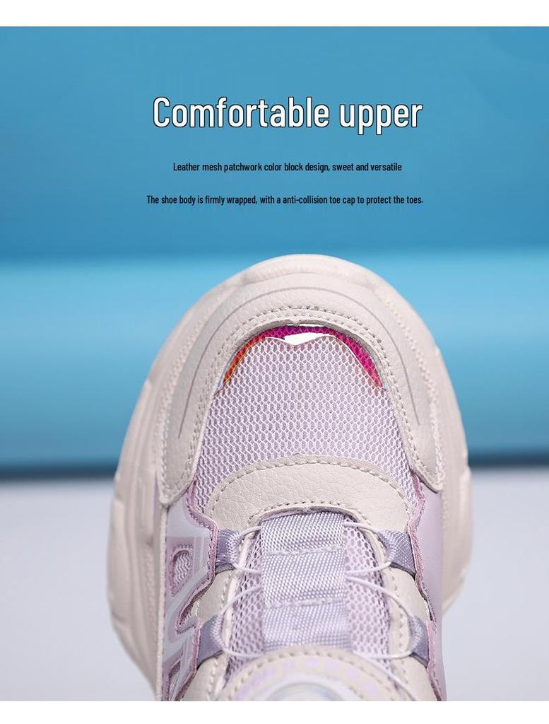 Bobdog Mädchen Leichte Leder Lauf-Sneakers - Neu für Herbst/Winter 2025