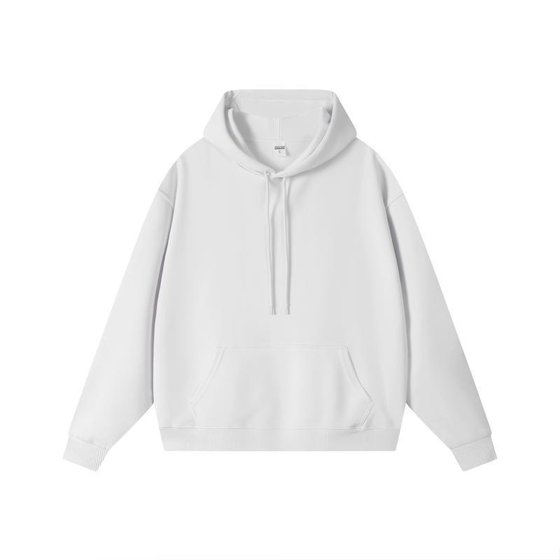 Women's Thick Hooded Pullover Sweatshirt - Loose, Drop Shoulder, Cute & Versatile College Style for Autumn 2024 Arrival