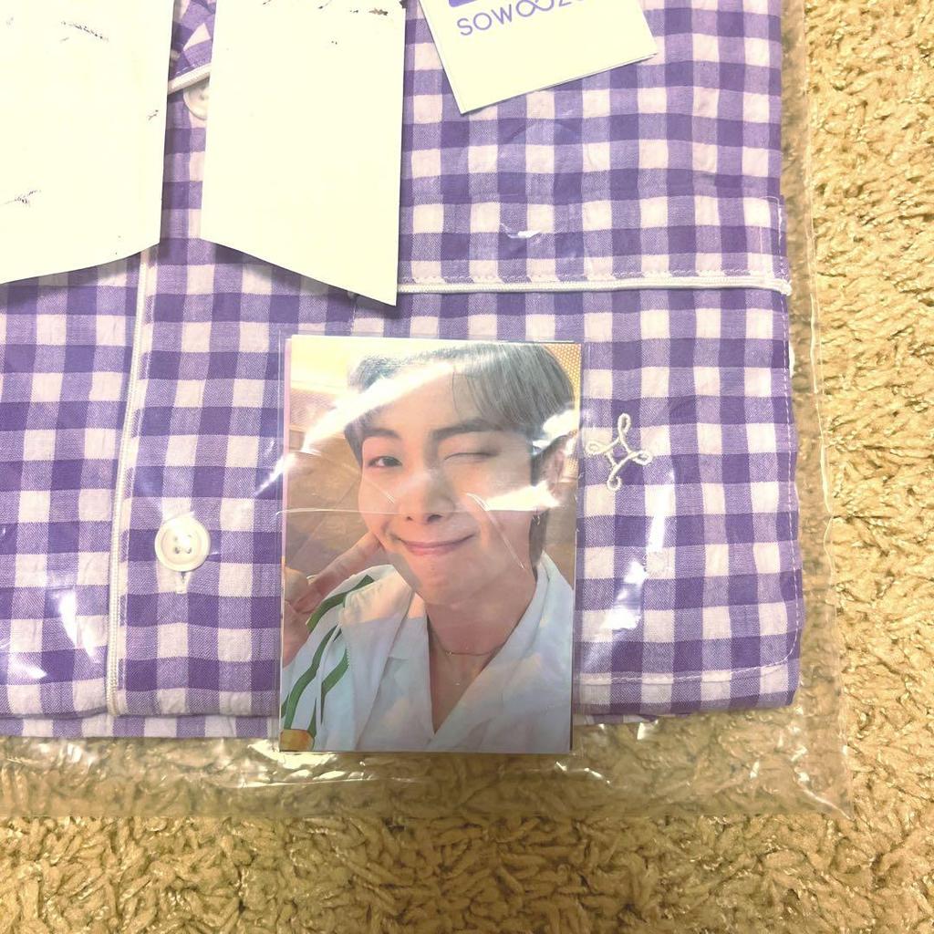 [USED] BTS Souju Pajamas with 7 Trading Cards