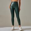 6 Farben Damenmode PU-Lederhose Weiche Stretch-Lederleggings mit hoher Taille Enge Bleistifthose Plus Größe XS-5XL