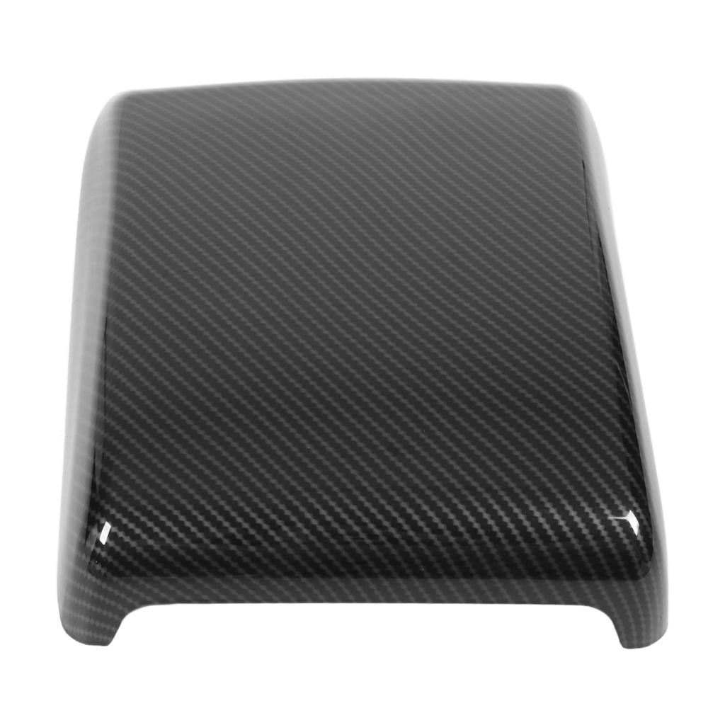 Center Console Armrest Box Cover Protector Carbon Fiber Style Replacement for Land Rover Discovery Sport L550 2020 Up