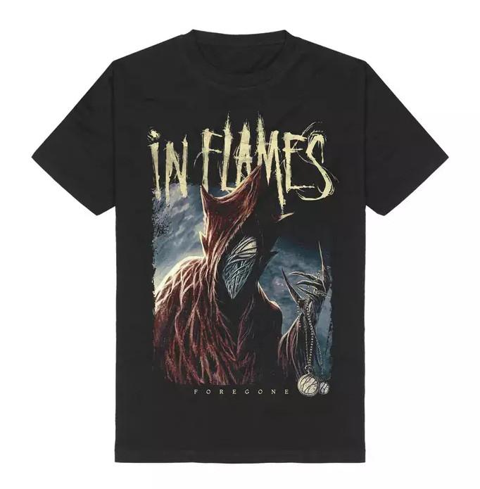 IN FLAMES Band Foregone T-shirt size S-5XL M