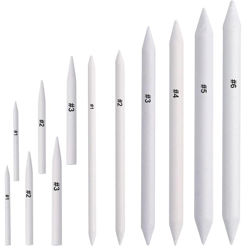 Art Sketching Blending Stumps Set: 9-Piece Kit for Drawing, Blending & Smudging