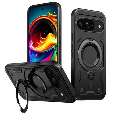 Ring Case for Google Pixel 10 Pro XL 9A Pixel 9 Pro 5G Pixel10 Pixel9 Pixel9A Wireless Charging Stand Holder Cover