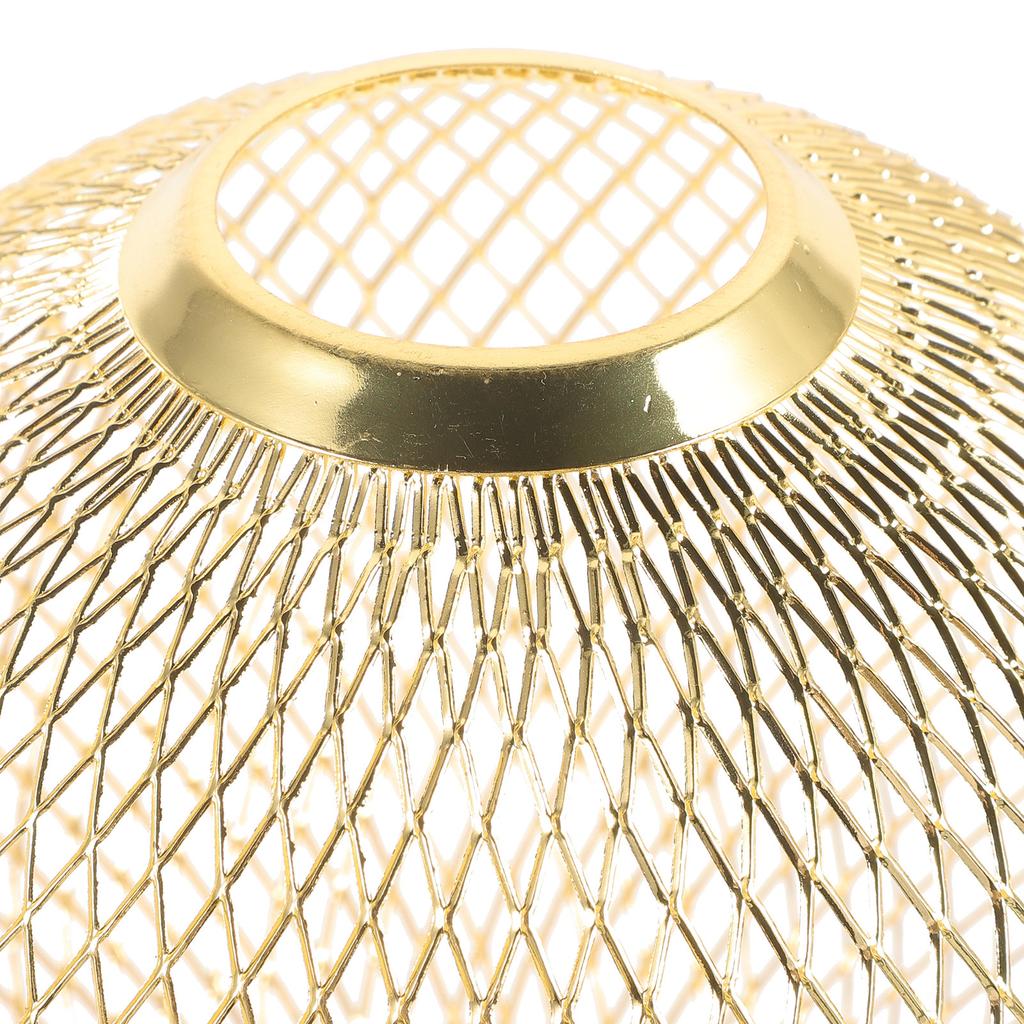 Exquisite Metal Lampshade Hollow Out Iron Cover for Pendant Lamp Ceiling Light Warm Ambient Industrial Lamp Shade