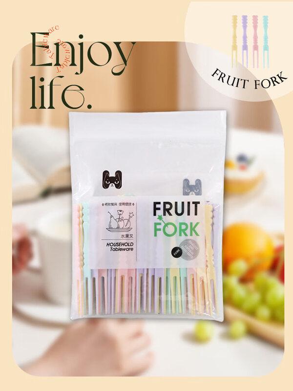 

ZISIZ Food-Grade Disposable Plastic Fruit Forks