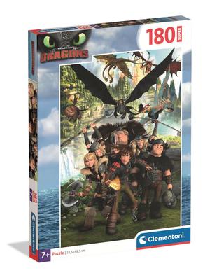 Super puzzle o 180 dílcích. Jak vycvičit draka