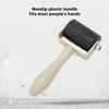 4pcs Rubber Brayer Roller Flexible Uniform Printing Craft Hand Roller with Skid Resistance Handle for Painting Stamping