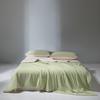 Class A Ice Silk Summer Quilt: Solid Color, Machine Washable, Thin Cooling Blanket for Air Conditioning