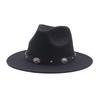 Cowboy Hat With Chain And Starry Sky Compass For Western Style Men And Women