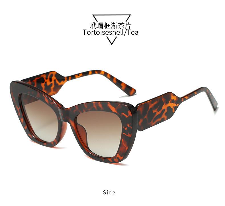 Cat Eye Sunglasses For Women With Uv400 Polarized Pc Frame For Fashion Travel