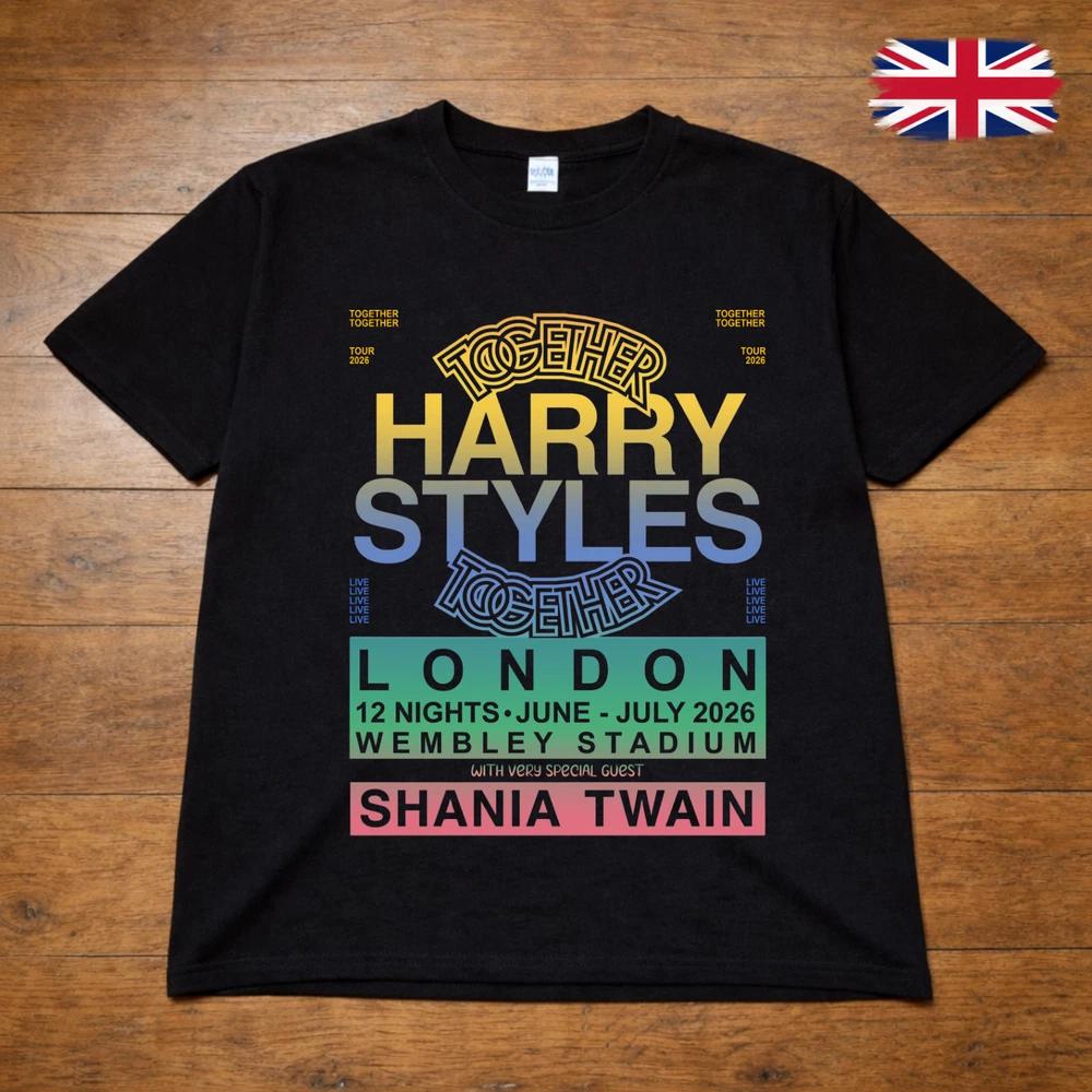 Harry Styles Together Tour London Wembley 2026 Concert TShirt Adults Kids 2XL