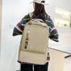 Schoolbag Fashion Junior High School School Bag 1011 New Street Trend Simple Leisure Travel Backpack Trend Large Capacity School Bag