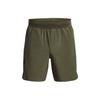 UA Johnson Series Solid Color Elastic Waist Training Sports Casl Shorts Men Shorts Green 1380544-390