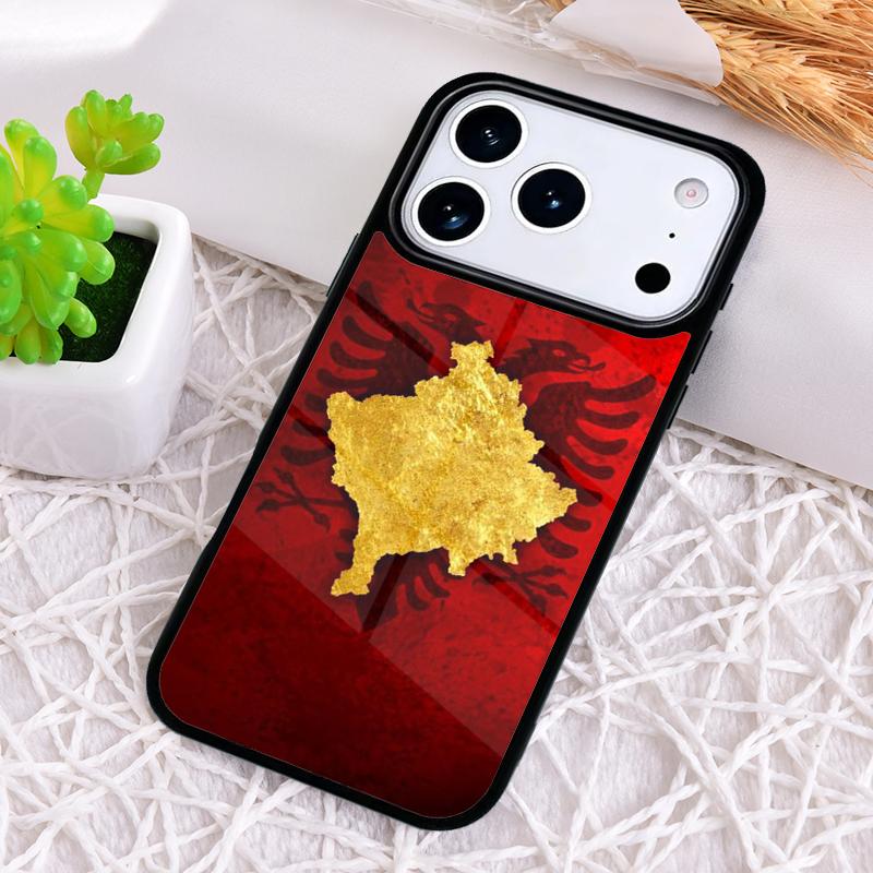 Albania Albanians Flag Phone Case for iPhone 17 Air 16 15 11 12 14 13 Pro Max Shockproof Cover