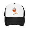 Profitez de votre moment Aperol Spritz Casquettes de Baseball en Maille de Camping pour Femmes Unisexes Adultes Unisexes Chapeau Coquette de Plage Casquette Trucker