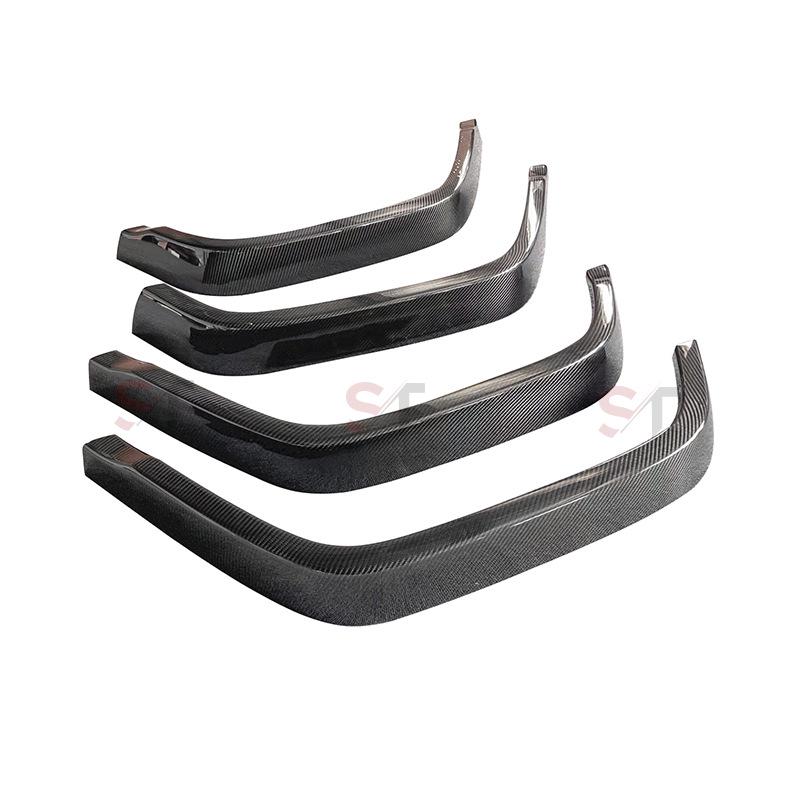 Mercedes-Benz G-Class W464 Dry Carbon Fiber Fender Flares Set - G63 Style, Front and Rear, 4 Pieces