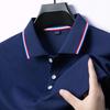 Solid-color Short-sleeved T-shirt, Fashionable Top, Comfortable and Skin-friendly Shirt, Summer Men's Top