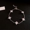 Electroplated Zircon Sun Love Bracelet Niche Sweet Versatile Bracelet Temperament Light Luxury High-end Jewelry Women