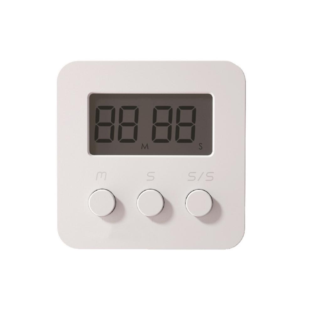 Magnet Kitchen Cooking Timers LCD Digital Screen Kitchen Timer Square Cooking Timer Count Up Countdown Alarm Clock For Kitchen