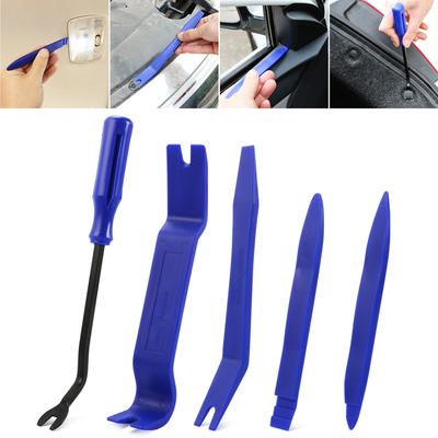 Kits d'outils de dépose de garniture de panneau de clips de porte automatique, 5 pièces, pour KIA RIO Ford Focus Hyundai IX35 Solaris Mitsubishi ASX Outlander Pajero