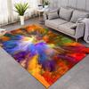 Fashion Color Cloud Decorative Floor Mat Living Room Bedroom Door Mat Abstract Art Simple Atmospheric Room Bedside Blanket