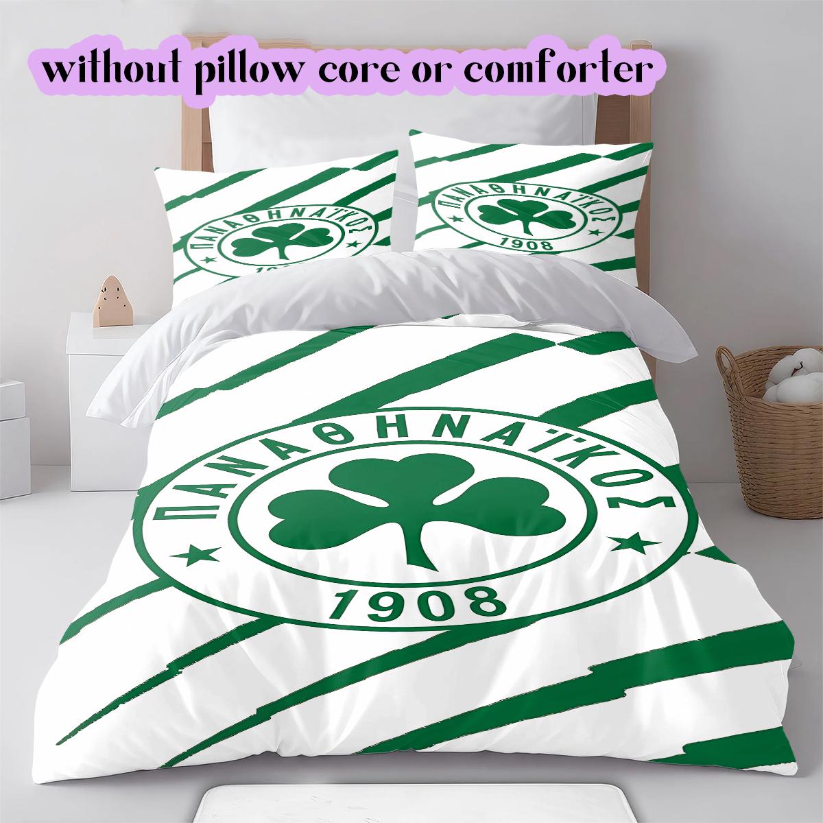 

SpVgg Greuther Fürth Pattern Bedding Quilt Set Quilt Cover Pillowcase Home Decoration Birthday Gift (1 * duvet cover + 2 * pillowcase, without core) 135x200cm