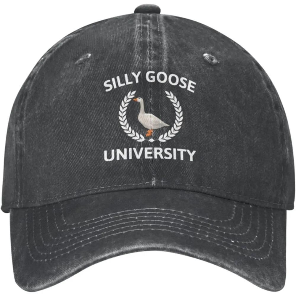 Silly Goose Hat Silly Goose University Hat Women Dad Hat Funny Cap