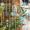18 Piece Shatterproof Acrylic Christmas Tree Ornament Transparent Hanging Decorations For Holiday Festival Decoration