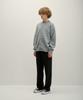 GNOK Wool Round Neck Knit Cardigan [Gray]