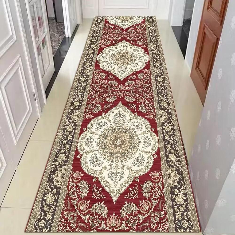 Europe Morocco Bedroom Rug Entrance Hallway Long Carpet Home Bedside Window Mat Decor Vintage Persian Carpet for Living Room