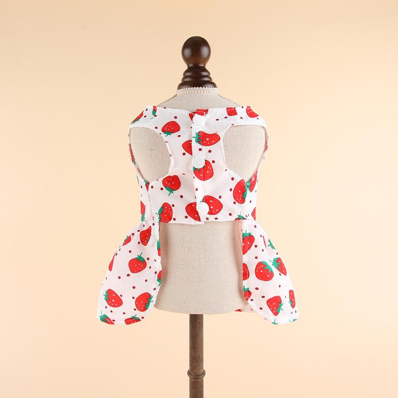 Spring and Summer Dog Skirt Small and Medium Dog Teddy Cat Pet Clothes Cute Dog Skirt Thin Princess Style