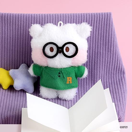 

Брелок для ключей BT21 minini Plush PREPPY ver. RJ