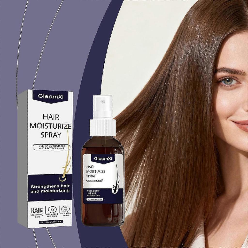 Gleamxi Moisturizing Hair Spray - Nourishes & Smooths Hair for for Natural Shine & Daily Care Daily Care
