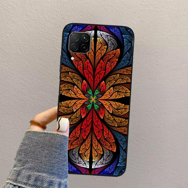 Vintage Ornament For Huawei Nova 12s 12i 11i 8i 7i Y73 Y70 Y90 Y60 Y72 Y61 Y91 9 10 SE P30 Pro P40 Lite Case