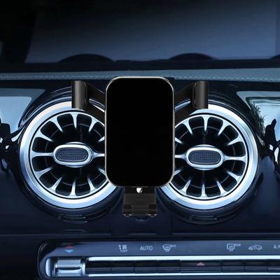 Držiak na telefón do auta pre Mercedes A CLA triedy W177 V117 C118 AMG - do mriežky ventilácie Držiak na mobilný telefón Držiak na mobilný telefón